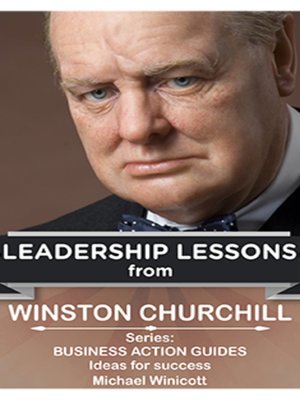 cover image of Winston Churchill: Leadership Lessons